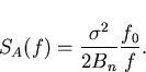 \begin{displaymath}
\mathrm{TDEV}_A(\tau)\approx\sigma\sqrt{\frac{5}{2\tau}\frac{f_0\tau}{10\cdot 0.3}}[s]\end{displaymath}